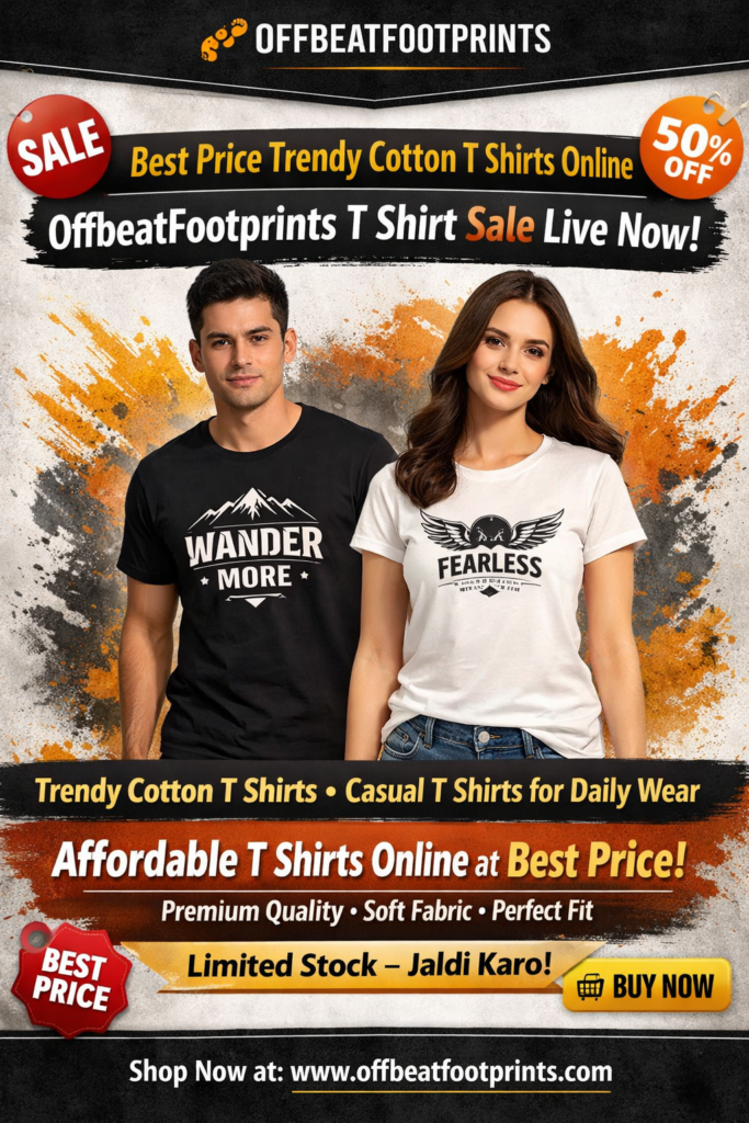OffbeatFootprints T Shirt Sale